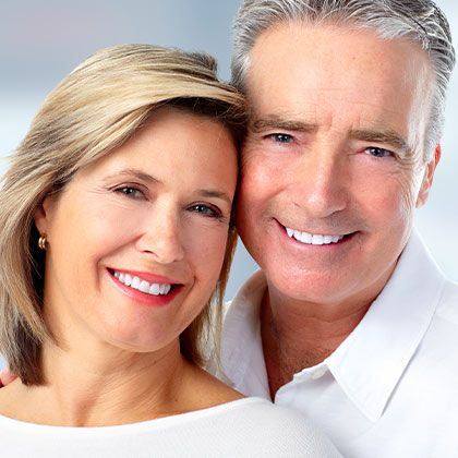 happy older couple